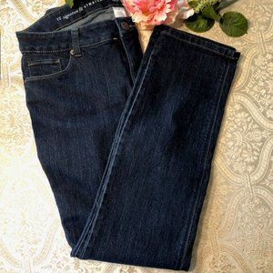 Signature by Levi Strauss Dark Denim Straight Leg Jeans